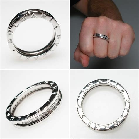 bvlgari mens wedding rings|high end men's wedding bands.